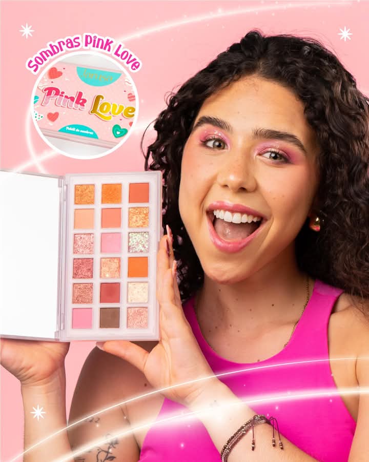 Paleta de Sombras de Ojos 'Pink Love'
