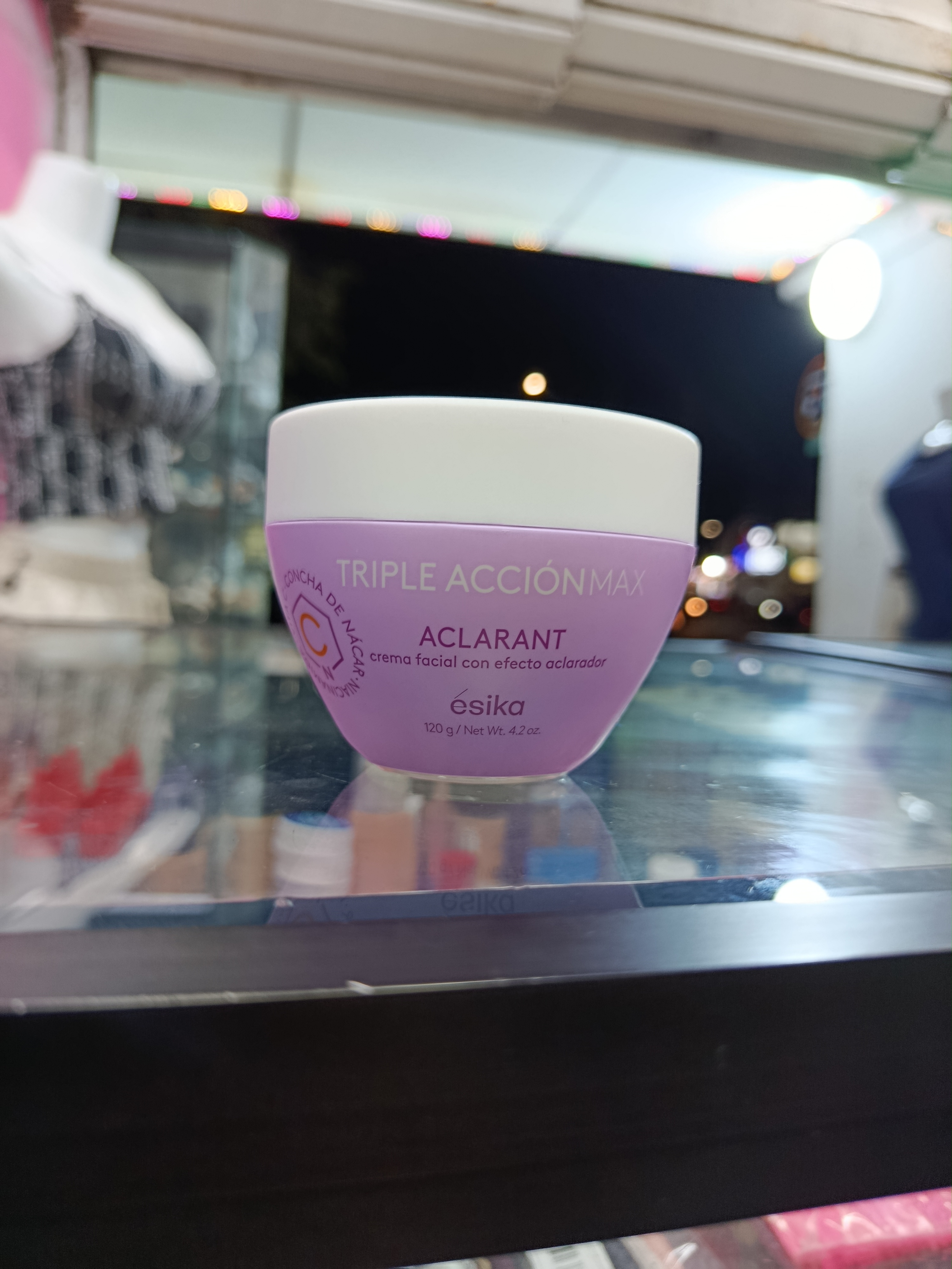 Crema Facial Aclarante Triple Accion Max